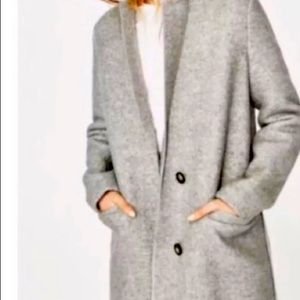 Zara Trafaluc Outerwear Masculine Wool Blend coat